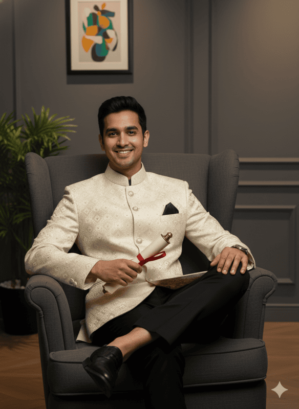 Mens Jodhpuri D-2398 one world