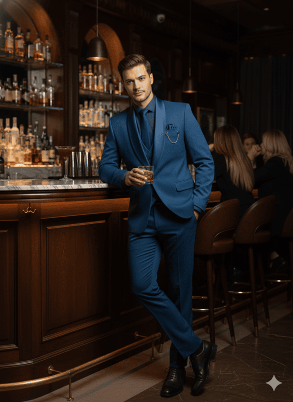 Mens Suits D-2375 one world