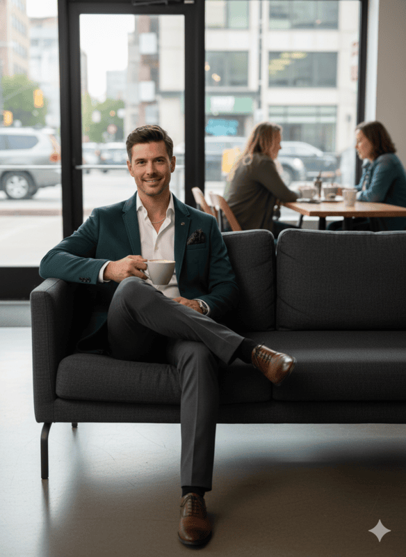 Elegant Dark Green Zara Blazer