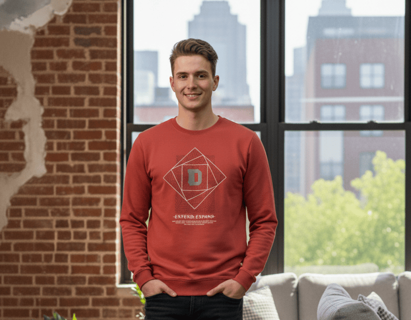 Blue Full Sleeve Printed T-Shirt D.19/12