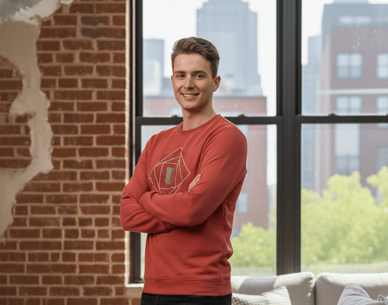 Blue Full Sleeve Printed T-Shirt D.19/12