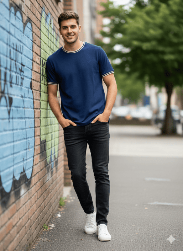 1/40 pop knit tshirt