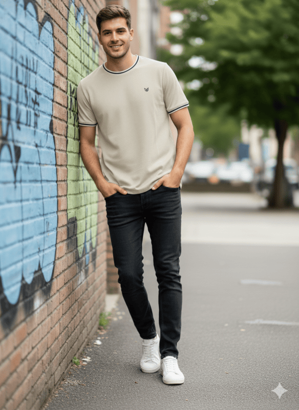 1/40 pop knit tshirt