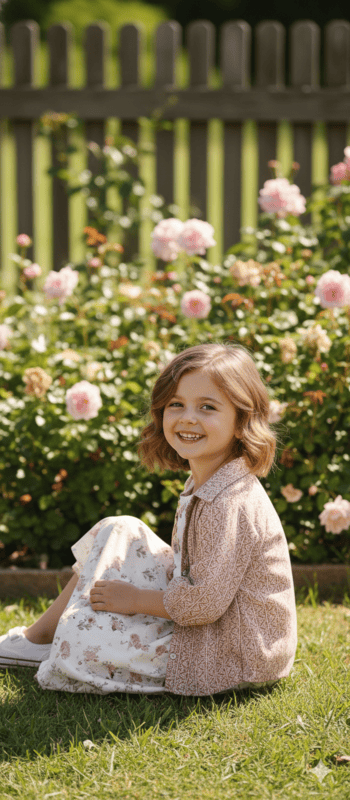 Elegant 3-Piece Floral Co-Ord Set for Girls D.27.PL2417C B.8939