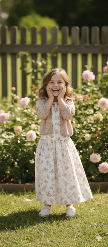 Elegant 3-Piece Floral Co-Ord Set for Girls D.27.PL2417C B.8939