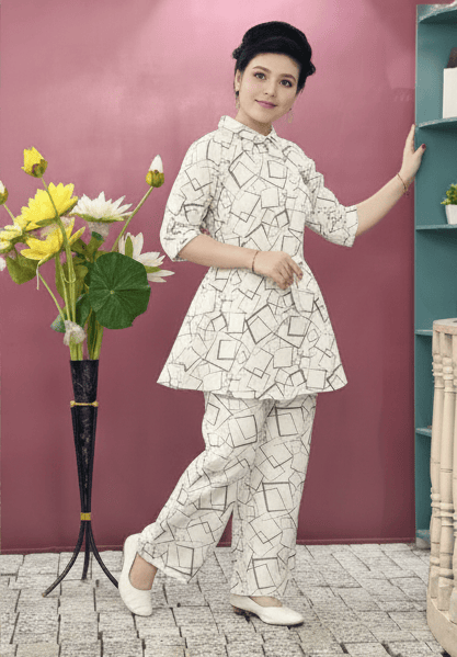 OFF WHITE CO-SET D.K115WS B.GINI BABY