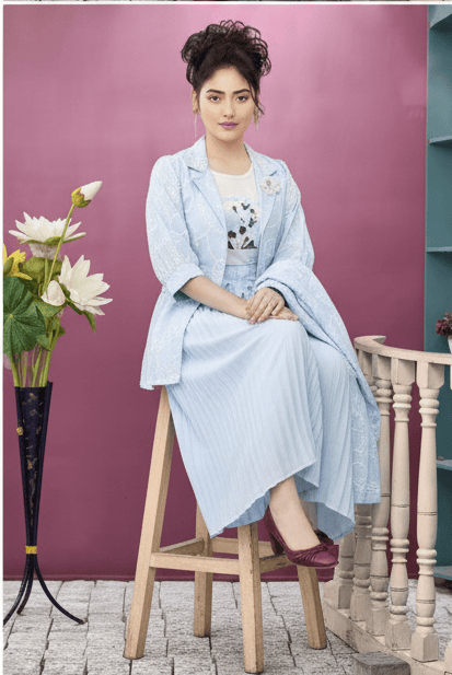 TSHIRT+COTI +PALAZA PAIR D.1536B B.GINI BABY