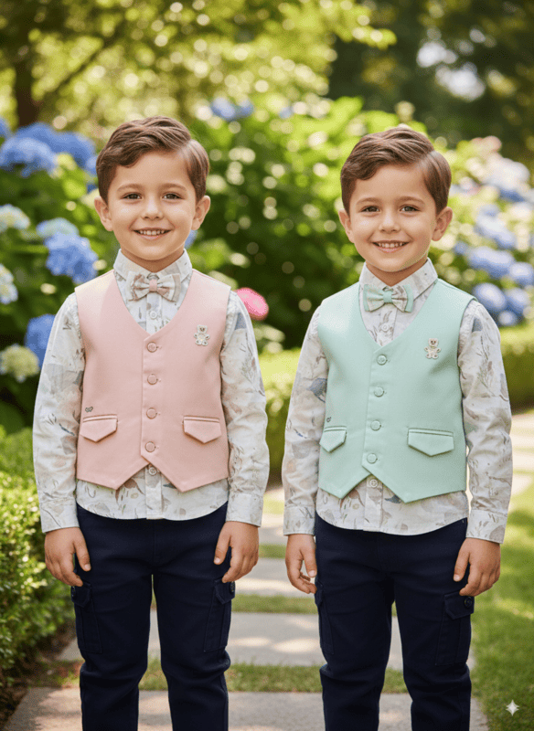 Boys' 3-Piece Formal Outfit D.10.6128 B.littel jet