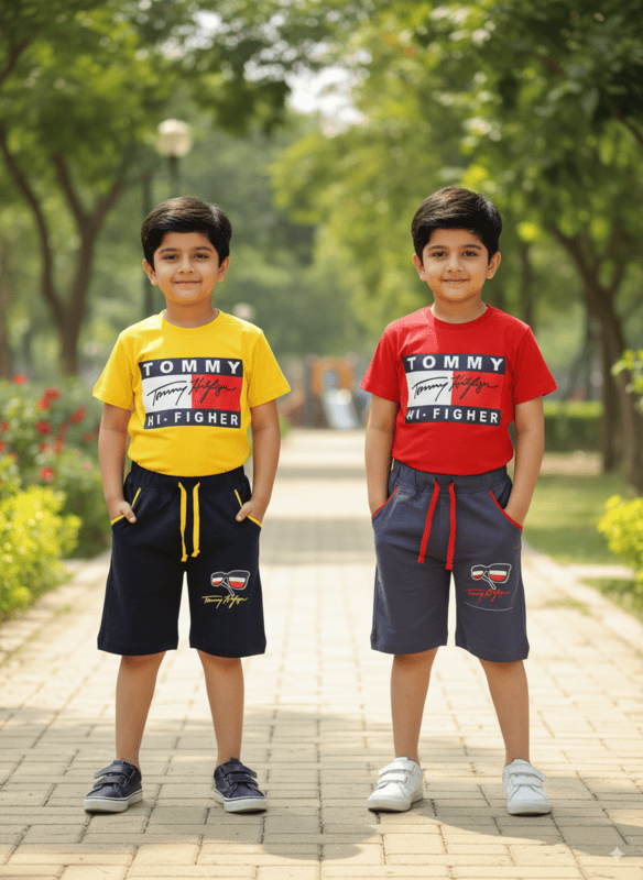 Kids Summer T-Shirt & Shorts D.25.514 B.2195