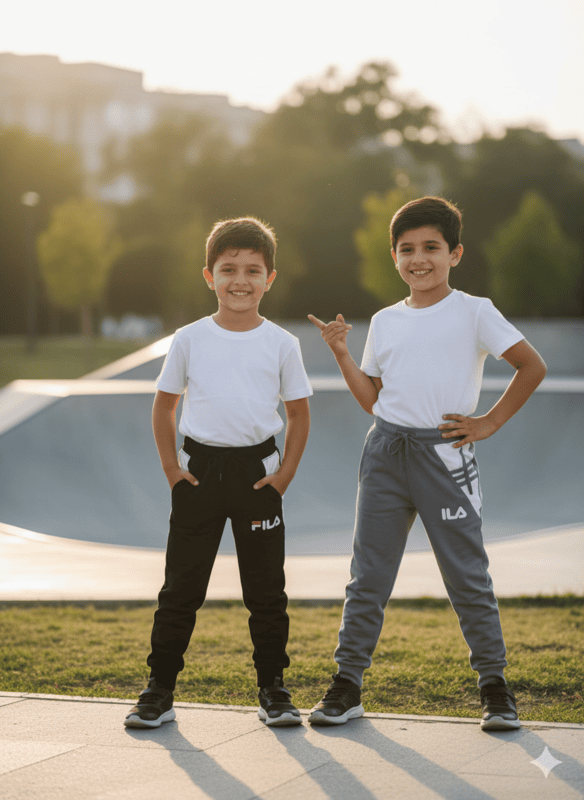 FILA-Style Jogger Pants D.37.KFPB B.2315