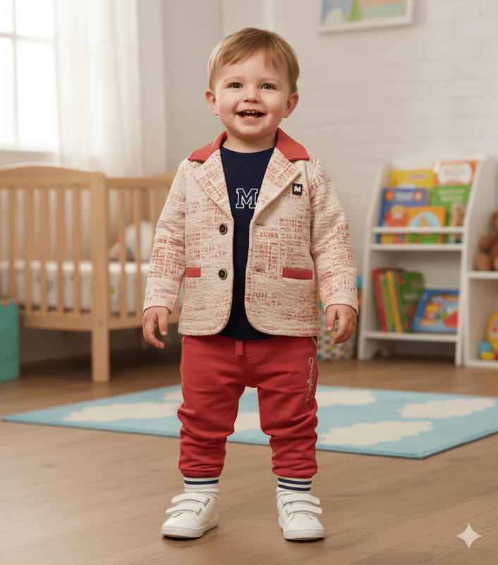 Baby Boy Formal Outfit Sets D.56/8 B.4103