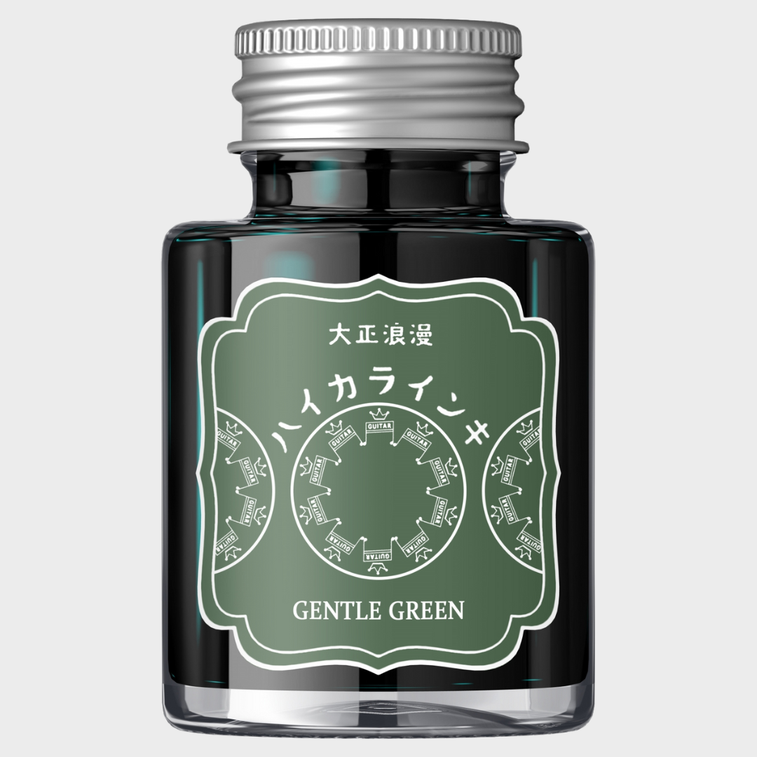 Guitar Taisho Roman Haikara Inki Gentle Green