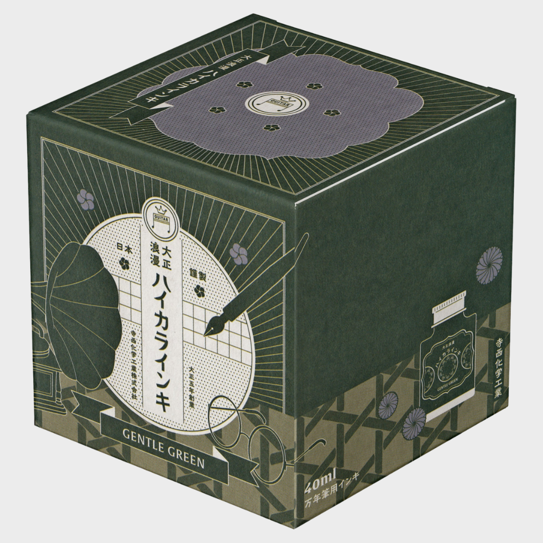Guitar Taisho Roman Haikara Inki Gentle Green