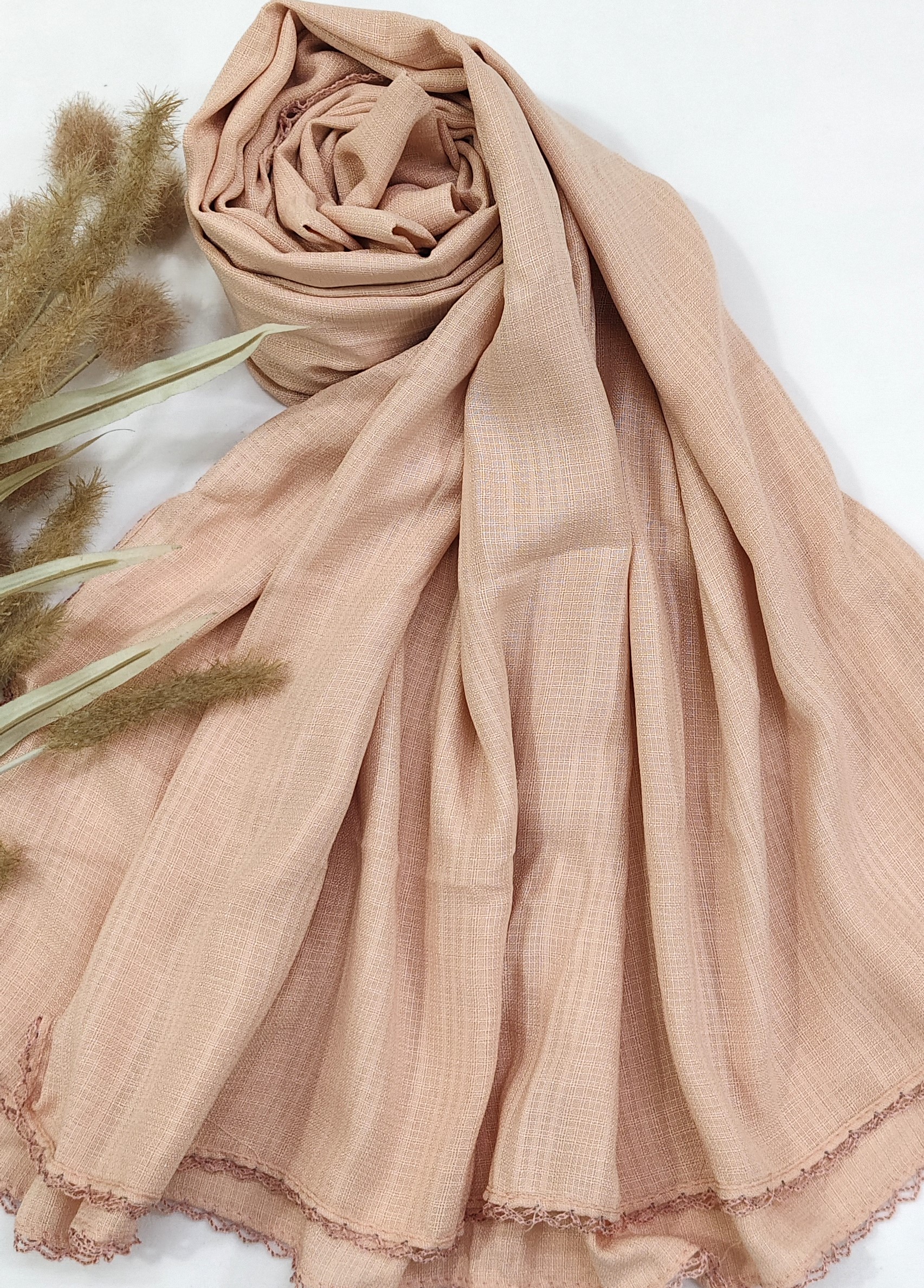 Gentleman Cotton Crochet Border