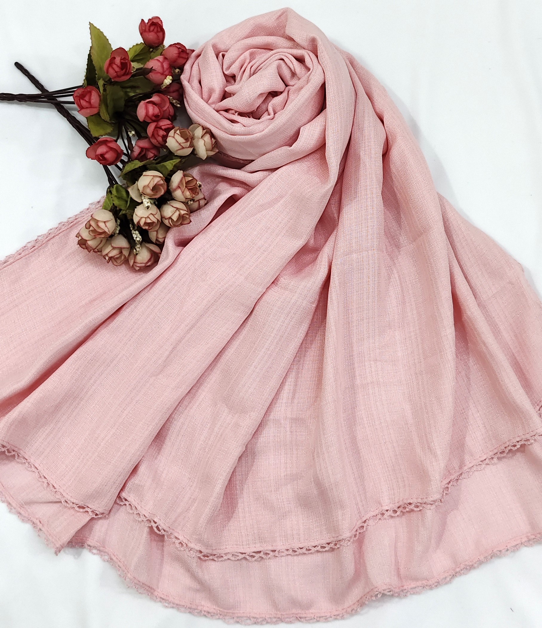 Gentleman Cotton Crochet Border