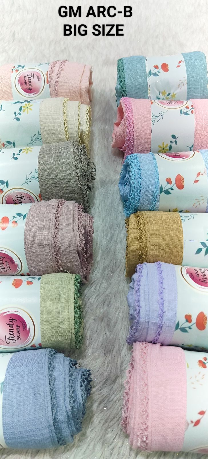 Gentleman Cotton Crochet Border