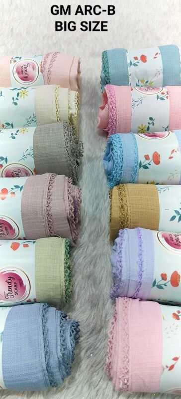 Gentleman Cotton Crochet Border