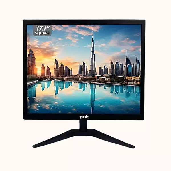Geonix 17" LED PC Monitor, VGA & HDMI, 1280x1024-â€ŽGXTF-WVHDF171
