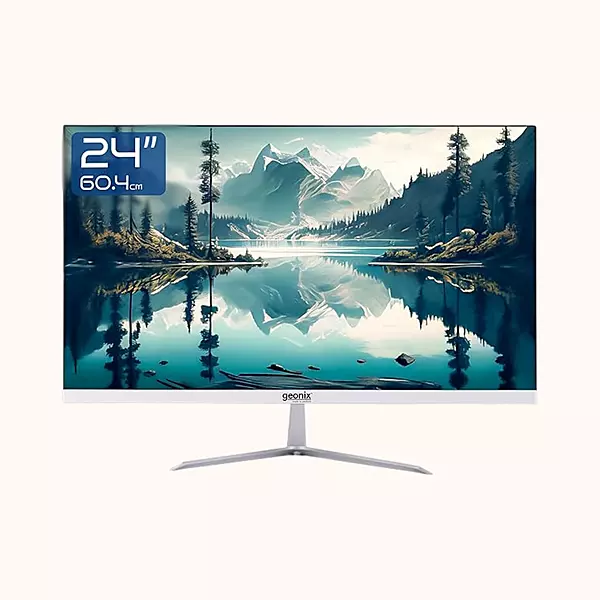 Geonix 24 Inch IPS Computer Monitor 3 Years Warranty (‎GXTF-WVHDF24W)