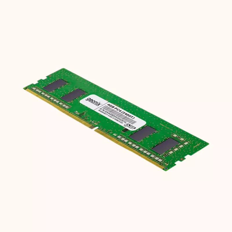 Geonix 4GB DDR4 2400T MHz RAM, (8x1) IC, 288 Pin, 5 Years Warranty, GXDRD44GB