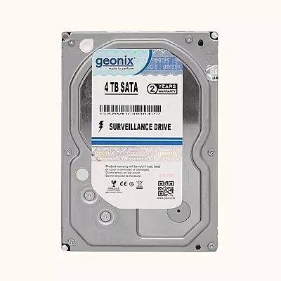 Geonix 4TB SATA Desktop Internal Hard Disk Drive (HDD), 3.5 Inch, 2 Years Warranty