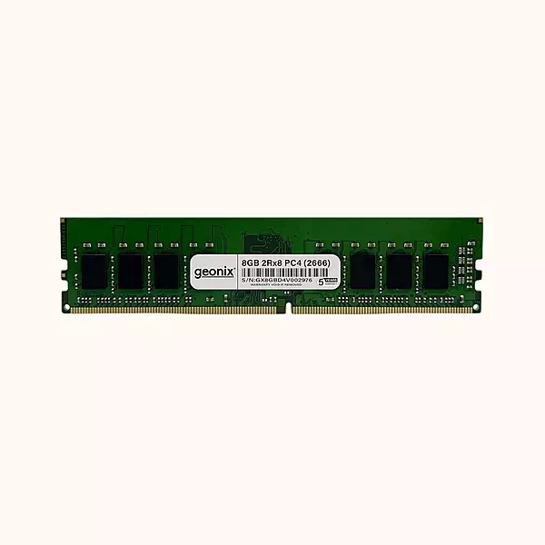 Geonix 8GB DDR4 2666 MHz RAM, (8x2) IC, 288 Pin, 5 Years Warranty, GX-8GBD4-16IC