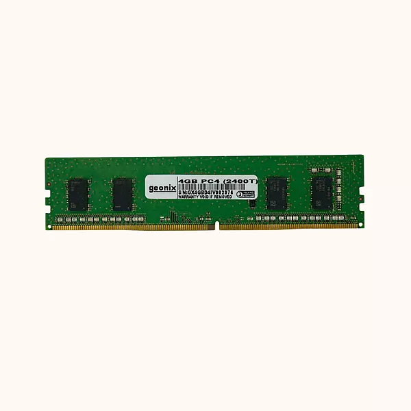 Geonix Desktop RAM, 4GB DDR4, 2400T MHz, 8x1 IC, ‎GXDRD44GB