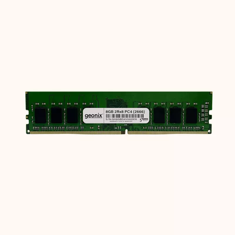 Geonix Desktop RAM, 8GB DDR4, 2666MHz, 8x2 IC, 288-Pin- GX-8GBD4-16IC