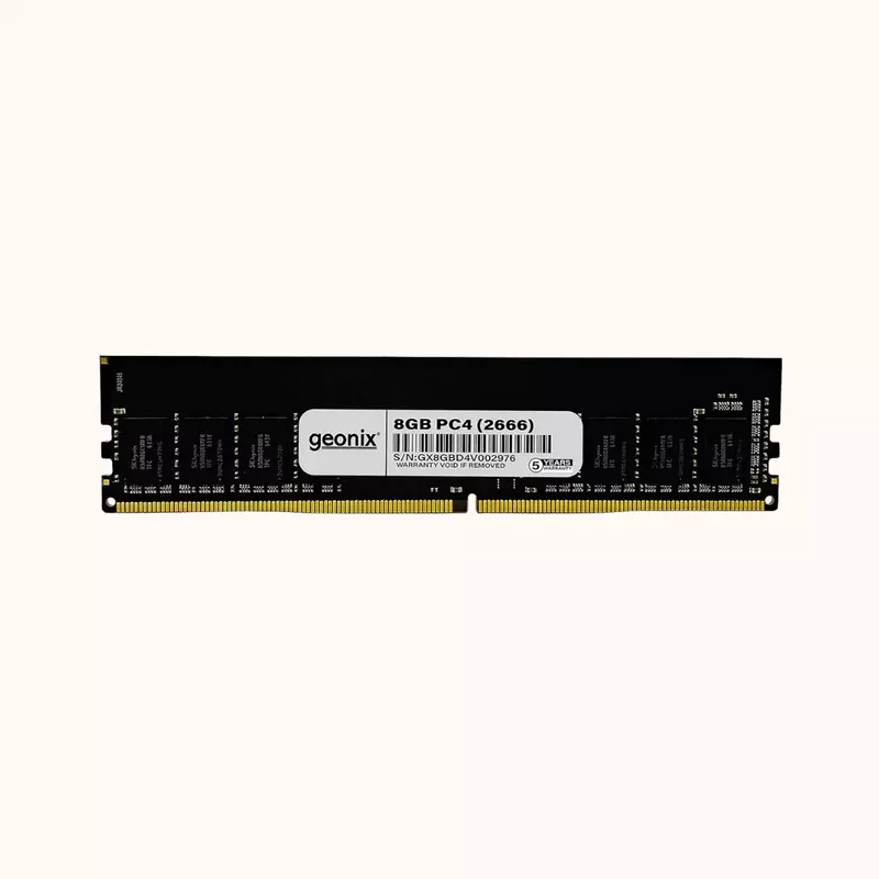 Geonix Desktop RAM, 8GB DDR4 2666MHz, 8 IC, 8GBDR4-8IC