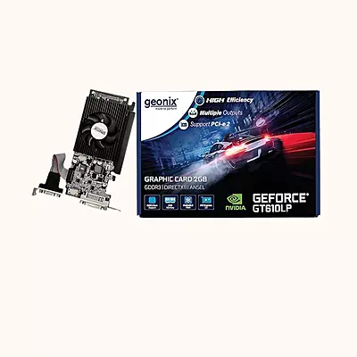 Geonix Geforce GT-610LP Memory Graphics Card 3 Years Warranty (GXGCD32GB)