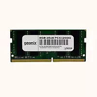 Geonix Laptop RAM, 8 GB DDR4, ‎Frequency-2666 Mhz, (8x2) IC, 260 Pin, 5 Years Warranty