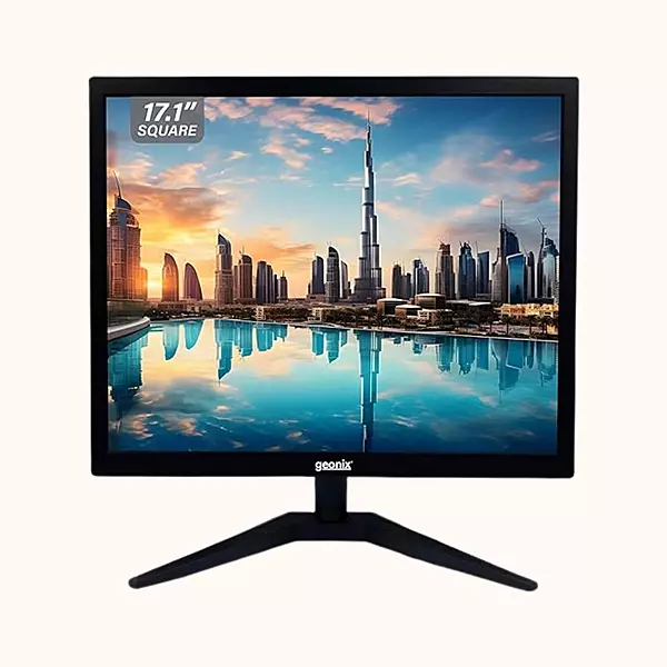 Geonix PC Monitor 17" VGA & HDMI 2 Years Warranty -GXTF-WVHDF171
