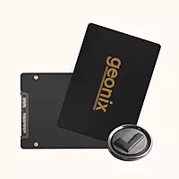 Geonix SATA 512 GB 2.5", 6Gb/s, 570/500 MB/s, PC/Laptop, 5 Years Warranty