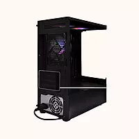 Geonix Tempered_Glass ATX Gaming Cabinet Black, X30W