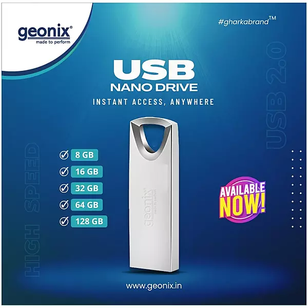 Geonix Pendrive 64gb 2.0 Geonix Pendrive 64gb 2.0