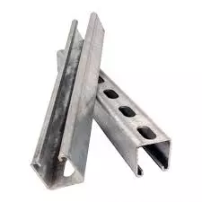 Gi Strut Channels Heavy - L 3 m x W 41 mm x H 21 mm x T/Dia 2 mm(Commercial Projects)