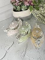 German Silver Peacock showpiece plus supari box