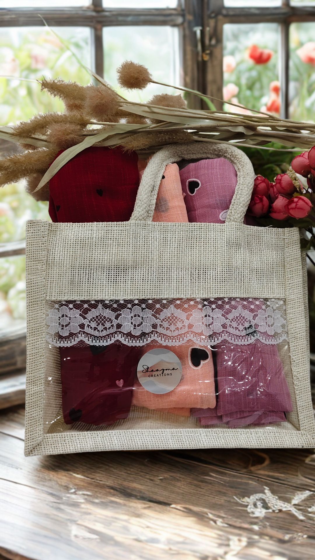 Customizable Prayer Dress & Hijab Gift Hamper