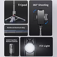 Zigdeal Gimbal Stabilizer L19 – 3-Axis Smartphone Gimbal | Smooth Video | Vlogging Ready