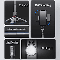 Zigdeal Gimbal Stabilizer L19 – 3-Axis Smartphone Gimbal | Smooth Video | Vlogging Ready