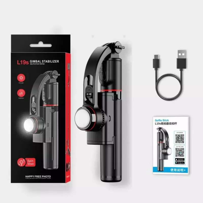 Zigdeal Gimbal Stabilizer L19 – 3-Axis Smartphone Gimbal | Smooth Video | Vlogging Ready