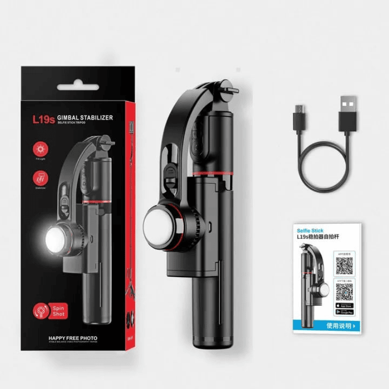 Zigdeal Gimbal Stabilizer L19 – 3-Axis Smartphone Gimbal | Smooth Video | Vlogging Ready