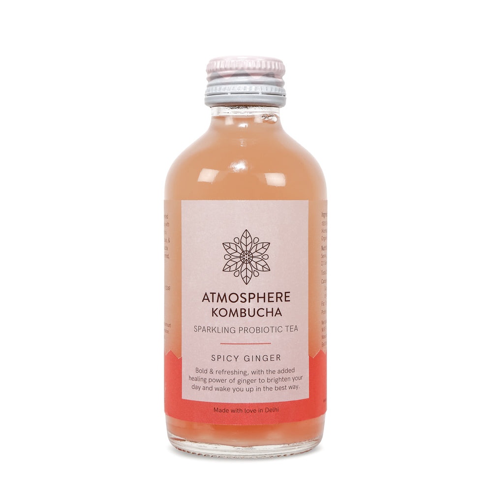 Spicy Ginger Kombucha