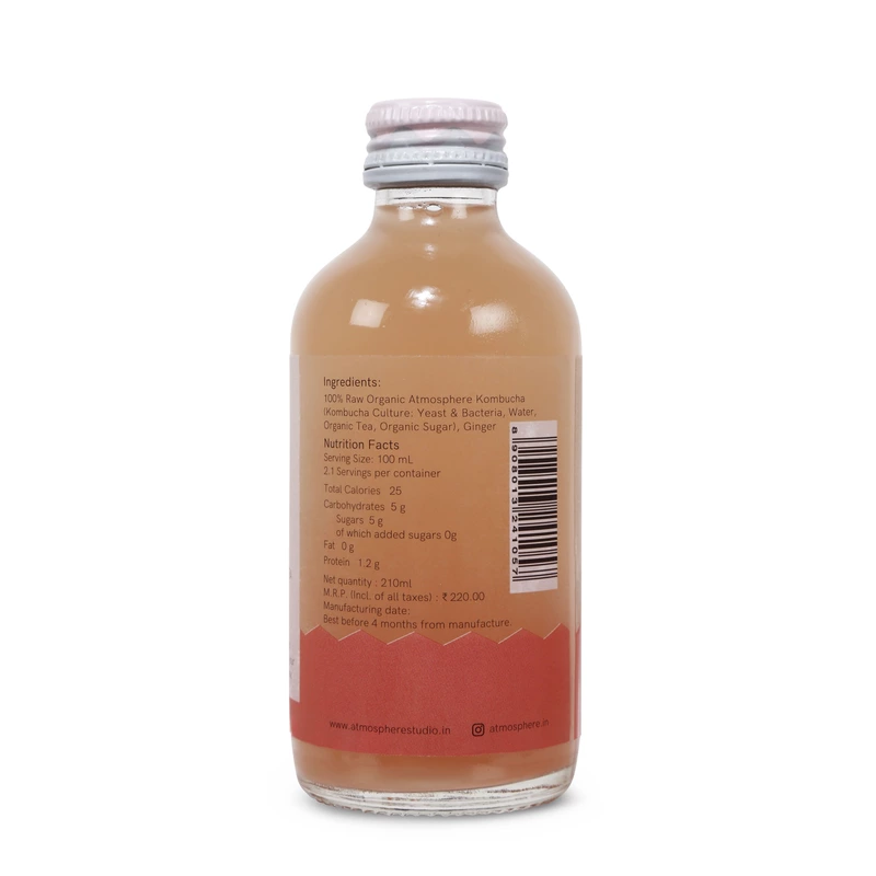 Spicy Ginger Kombucha