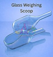 Glass Weighing Boat/ Scoop