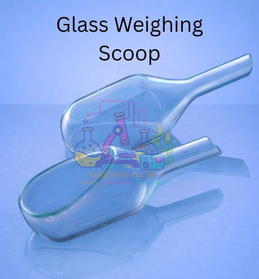 Glass Weighing Boat/ Scoop