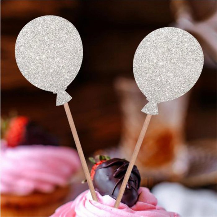 Glitter Balloon Topper