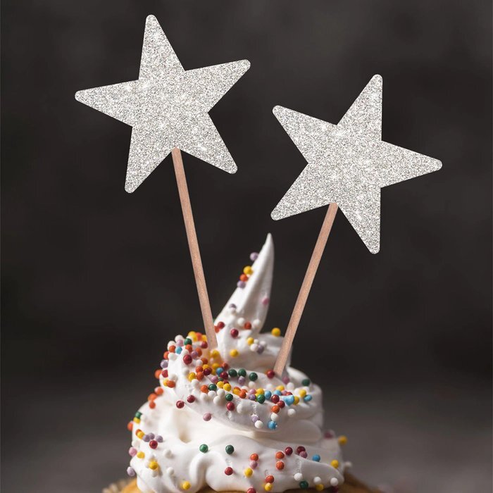 Glitter Star Topper