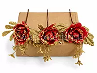 Scarlet Glitter Bloom Bunch