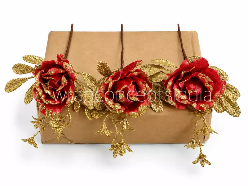 Scarlet Glitter Bloom Bunch